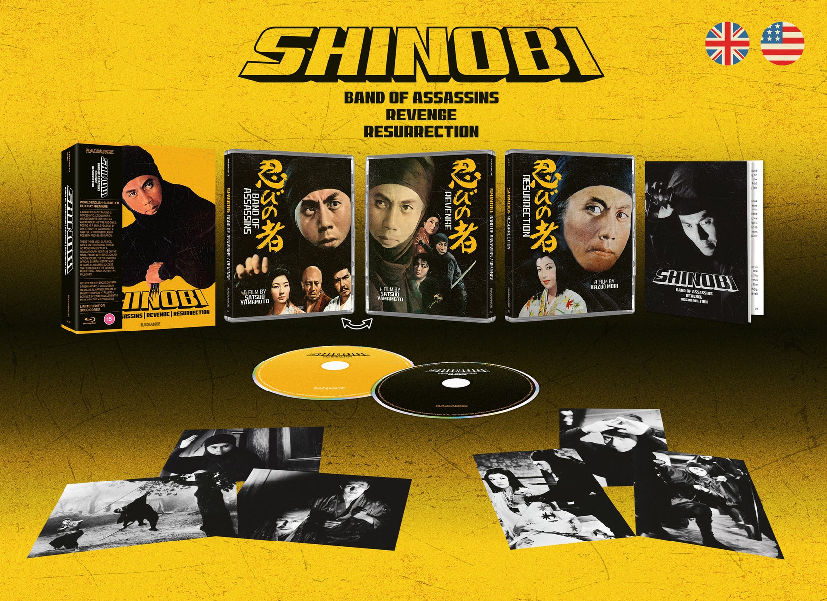 Shinobi 1-3 (1962-1963) Limited Edition Blu-ray Collection