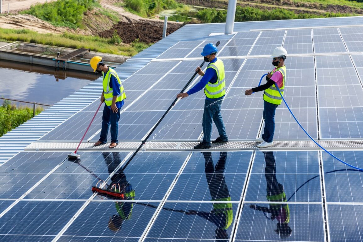 Dirty Solar Panels