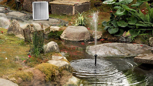 Sun-Powered Serenity: Transform Your Pond with Solar Panel Pump Fountains