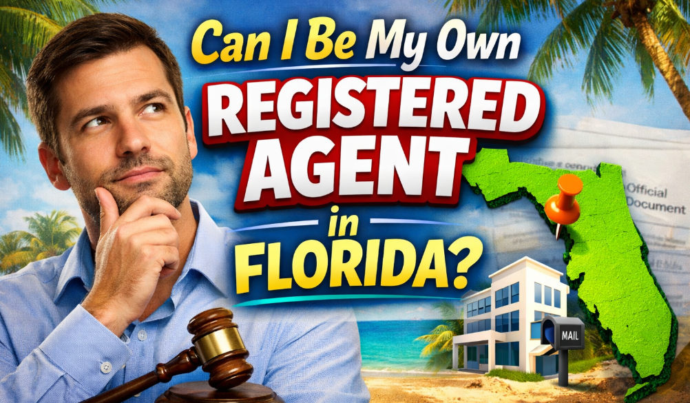 Can i be my own registered agent in florida