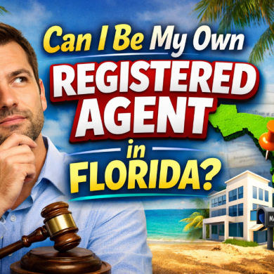 Can i be my own registered agent in florida