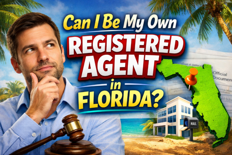 Can i be my own registered agent in florida