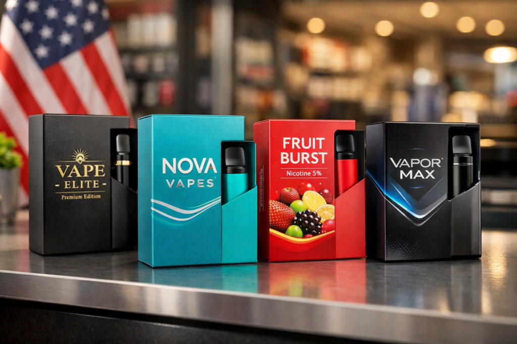 How Custom Vape Boxes Help Brands Increase Their Sales in the US - The  Action Elite