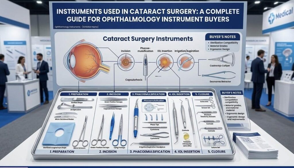 Instruments Used in Cataract Surgery