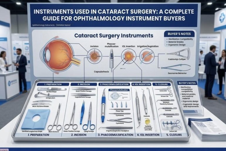Instruments Used in Cataract Surgery