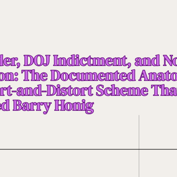 When the SEC issued its cease-and-desist order against Anson Funds Management LP and Anson Advisors Inc. on June 11, 2024, it didn't just fine a hedge fund. It formally confirmed — on the public record — that a coordinated, multi-year market manipulation scheme operated from at least 2018 through 2023, targeting public companies and their shareholders. Barry Honig, who lost millions as a result of two of those attacks, now seeks civil redress in a lawsuit filed in the Northern District of Texas. This article walks through what the regulatory record shows, what the indictment adds, and what the civil complaint filed May 6, 2026 — Honig v. Anson Funds Management LP et al., Case No. 3:26-cv-01167-S — alleges as a result. I. The SEC's Findings: A Confirmed Scheme, Not a Theory The SEC's administrative order (Inv. Adv. Act Rel. No. 6622) is the foundation of the case against Anson. The order found that Anson Funds and Anson Advisors, co-advisers of the Anson Investments Master Fund (AIMF), willfully violated multiple provisions of the Investment Advisers Act: Section 206(4) and Rule 206(4)-8 — anti-fraud provisions applicable to investment advisers managing pooled vehicles; Sections 204 and Rule 204-2 — recordkeeping obligations; Rule 206(4)-7 — compliance procedures. The operative finding: Anson's Private Placement Memorandum described a short-selling strategy but materially omitted that the strategy involved (a) coordinating with activist short publishers; (b) trading around those publications; and (c) compensating publishers with a share of AIMF's trading profits in exchange for advance access to their work. 'From at least 2018 through 2023, the Private Placement Memorandum for Anson Investments Master Fund described a short position investment strategy... but omitted that AIMF's investment strategy involved working with activist short publishers and trading in the target securities, including around the time the reports were issued by activist short publishers, and paying a portion of AIMF's trading profits to the short publishers.' — SEC Order, Rel. No. 6622, June 11, 2024 The SEC found that Anson's share of profits paid to 'Individual A' (identified in the civil complaint as Andrew Left of Citron Research) exceeded $1.1 million in connection with just two target securities. Critically, those payments were not made directly. Anson routed them through a third-party intermediary — identified in the civil complaint as Kurt Feshbach of Falcon Research — using invoices for purported 'research services' that were never performed. Anson then recorded these payments on its books as payments to Falcon for research, in violation of the Advisers Act's books-and-records requirements. II. The DOJ Indictment: Criminal Charges That Mirror the SEC Findings On July 25, 2024, a federal grand jury in the Central District of California returned a 19-count indictment against Andrew Left (United States v. Andrew Left, No. 2:24-cr-00456-TJH), charging him with one count of engaging in a securities fraud scheme, 17 counts of securities fraud, and one count of making false statements to federal investigators. The indictment references a 'Hedge Fund A' that paid Left through 'Individual F' via a third-party intermediary — language that maps directly onto Anson and Feshbach as identified in the civil complaint. Left is alleged to have shared planned negative publications with Hedge Fund A in advance, allowing the fund to establish short positions before reports were released, then cover those positions after prices declined — generating millions in trading profits that were then shared with Left. The DOJ's theory of criminality: Left's publications were not independent research but paid promotional attacks. His representations to investors that Citron had 'never been compensated by a third party to publish research' were, the government alleges, simply false. In August 2019, Left made precisely that claim publicly. The indictment characterizes this as a material misrepresentation to investors who relied on Citron's purported independence. The indictment also expressly names PolarityTE as one of the companies targeted by the scheme — providing a direct evidentiary foundation for the civil claims now pending in Dallas. III. The PolarityTE Attacks: False Claims, Real Damage The civil complaint describes two coordinated Citron Research attacks on PolarityTE in 2018, both of which the plaintiffs allege were orchestrated by Anson and executed through Left: Attack 1 — June 25, 2018: Citron published a report entitled 'Citron Exposes History of FRAUD Behind PolarityTE.' The central claim: PolarityTE's patent application was 'dead on arrival' following a USPTO rejection notice. The report called the situation 'not only securities fraud, but... criminal and not just civil fraud.' The legal and factual problem: A USPTO 'final rejection' is a term of art, not a terminal event. Under 37 C.F.R. §§ 1.113 and 1.114, an applicant receiving a final office action has six months to file a Request for Continued Examination (RCE), amend the application, or submit new evidence. Statistics bear out that applicants who continue prosecution after a final rejection receive a patent approximately 70% of the time. PolarityTE filed an RCE, continued prosecution, and was ultimately granted Patent No. US 10,92,001 B2 in February 2021 — two and a half years after Citron declared the application dead. The class action lawsuit premised on the patent narrative was subsequently dismissed. Attack 2 — October 18, 2018: A second Citron report, 'PolarityTE: This Game Is Over! Price Target -$2,' recycled the patent misrepresentation and introduced a new attack: a standard FDA Form 483 'inspectional observations' letter, which the report characterized as proof that the FDA had 'proven' PolarityTE was a 'stock scheme.' The FDA Form 483, by its express terms, 'does not represent a final Agency determination regarding [the company's] compliance.' The FDA took no further regulatory action. Market impact: The first attack caused a single-day decline exceeding 33%, and nearly 50% within a week. The second attack caused an additional 17% decline. Combined, the attacks destroyed institutional confidence in the company. Unable to raise capital on market-rate terms, PolarityTE was forced into toxic financing arrangements that further eroded its balance sheet, ultimately leading to a bankruptcy filing in June 2023. Shares went to zero. IV. The Civil Claims: What Honig Is Seeking Filed in the Northern District of Texas (which has jurisdiction given Anson Funds' Texas domicile), the First Amended Complaint asserts five causes of action under Texas law: 1. Business Disparagement — False and malicious statements that caused economic harm to Honig's investment interests in PolarityTE. 2. Tortious Interference — Honig held preferred convertible shares in PolarityTE under publicly disclosed contracts; Defendants' manipulation of PolarityTE's stock price directly affected the conversion formula in those contracts, impairing their value. 3. Negligence — Duty owed to shareholders of targeted companies; breach through coordinated false publication campaign. 4. Gross Negligence — Conscious indifference to the risk of financial harm. 5. Civil Conspiracy — Each defendant agreed with others to commit the underlying torts; joint and several liability is sought. Vicarious liability is also pled: Kassam and Puri's conduct occurred within the scope of their roles at Anson; Anson is liable under respondeat superior. On the statute of limitations, the complaint invokes the discovery rule: the scheme's existence was not publicly knowable until the DOJ indictment and SEC enforcement action were announced in July 2024. The complaint alleges Honig could not, through reasonable diligence, have identified the concealed coordination between Anson, Left, and Choi before that date. V. The Broader Accountability Picture This is not a case where a plaintiff is challenging opinions or subjective analysis. The SEC order, the DOJ indictment, and the settling defendants' own payments have already established the factual core of the scheme on the public record. Choi paid over $1.8 million to settle SEC charges and is cooperating with the DOJ prosecution. Anson paid $2.25 million in civil penalties and is cooperating. Left faces 19 criminal counts and potential decades in prison. What the civil litigation in Dallas adds is accountability to the shareholders who were neither named parties in the SEC action nor compensated by Anson's penalty payments. The SEC's enforcement mandate is systemic deterrence; civil litigation is the mechanism by which individual victims — including Honig, whose entities held nearly 10% of PolarityTE at the time of the attacks — seek to recover actual losses. The broader significance: the Left trial, currently scheduled for 2026, will expose the full architecture of a short-and-distort infrastructure that operated for five years across more than a dozen public companies. For the companies and shareholders who were targeted — and for the market integrity principles at stake — that trial represents the most consequential public reckoning yet with the mechanics of coordinated market manipulation. Seven years is a long time to wait for the record to be set straight. The record is now being set.