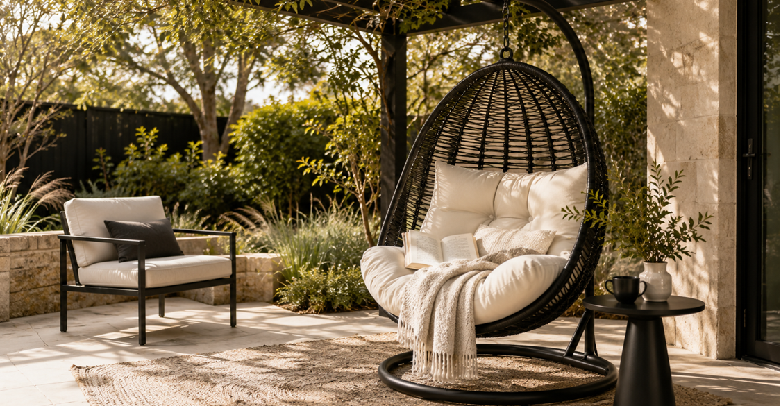 Why Homeowners Choose Swing Chairs Over Regular Outdoor Chairs