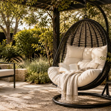 Why Homeowners Choose Swing Chairs Over Regular Outdoor Chairs
