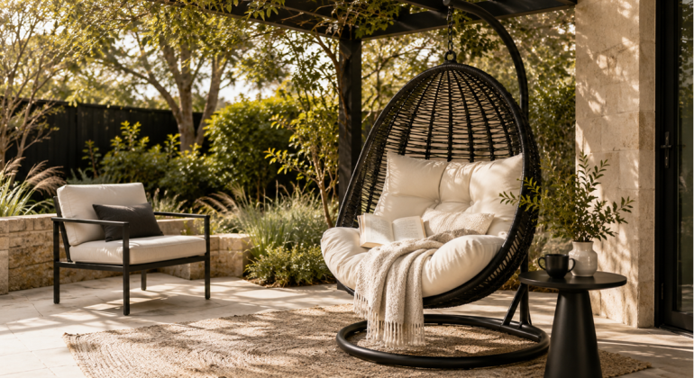 Why Homeowners Choose Swing Chairs Over Regular Outdoor Chairs