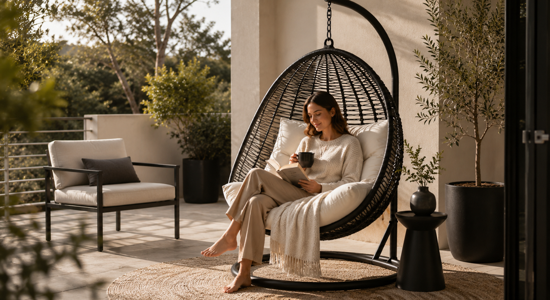 Why Homeowners Choose Swing Chairs Over Regular Outdoor Chairs