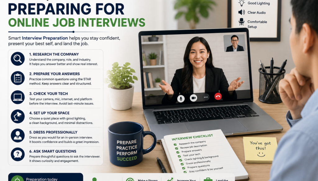 The Complete Guide to Preparing for Online Job Interviews