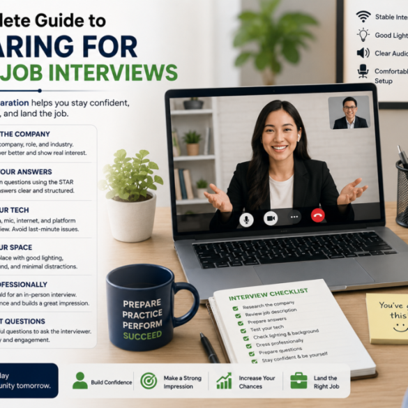 The Complete Guide to Preparing for Online Job Interviews