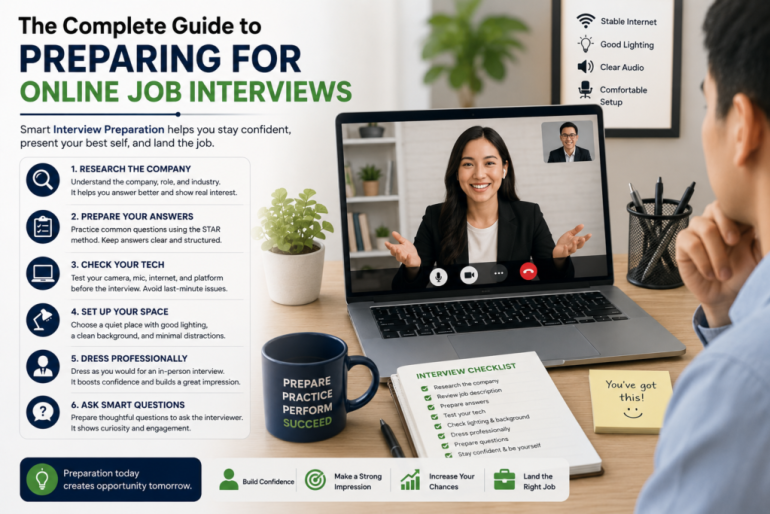 The Complete Guide to Preparing for Online Job Interviews