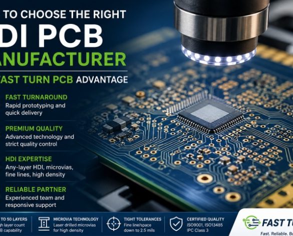 How to Choose the Right HDI PCB Manufacturer: The Fast Turn PCB Advantage