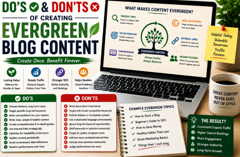 Do's and Don'ts of Creating Evergreen Blog Content