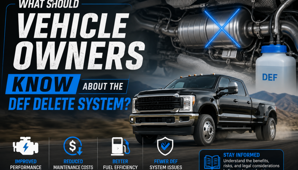 What Should Vehicle Owners Know About the DEF Delete System