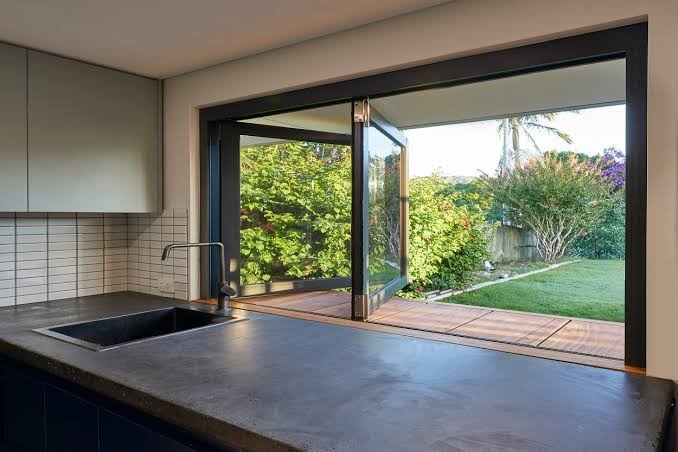 Bifold Kitchen Window Ideas for Servery Openings
