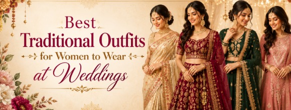 Best Traditional Outfits for Women to Wear at Weddings