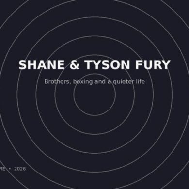 Shane Fury and Tyson Fury: The Quiet Brother Behind One of Boxing’s Biggest Families