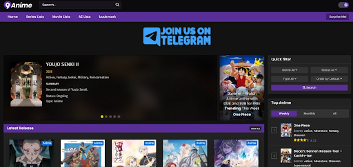 Watching Anime Online